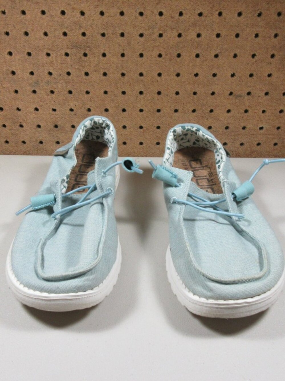 hey dude womens blue Azur Wendy chambray shoes 9 M - Picture 2 of 6